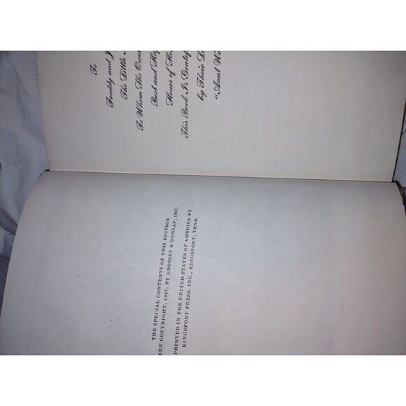 1947 LITTLE MEN LIFE AT PLUMFIELD WITH JO'S BOYS BY LOUISA MAY ALCOTT Antique - Picture 5 of 8